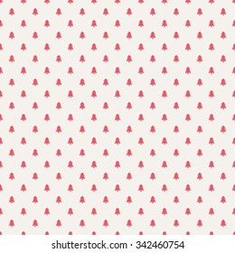 seamless christmas pattern with christmas trees