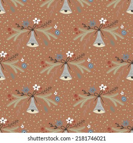 Seamless Christmas pattern. Christmas. Vector pattern.