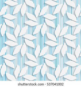 Seamless Christmas Star Pattern. Abstract Contemporary Background. Modern Tile Wallpaper. 3d Structure Design