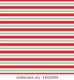 Seamless Christmas Stripe Wrapping Paper Pattern