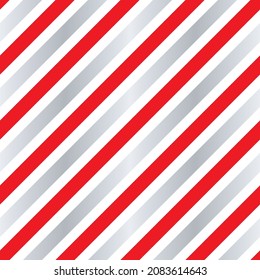 Seamless Christmas Striped Wrapping Paper Gift Wrap Pattern Background