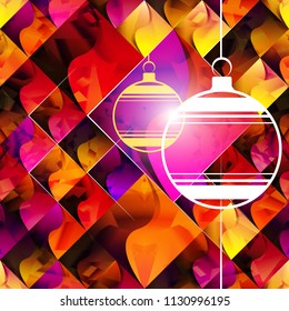 Seamless christmas texture can be used in cover design, book design, website background, CD cover, advertising. Vector illustration,eps 10.