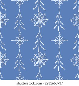 Patrón de árboles de navidad sin foco. adorno de árboles de navidad. Ilustración del perro con árbol de navidad
