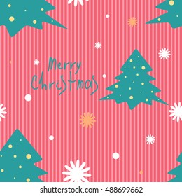 Seamless Christmas vector pattern for wallpaper, wrapping, patterns, greetings, Christmas and New Year cards. Eps10