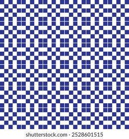 Seamless Christmas wallpaper with creative geometric background art

