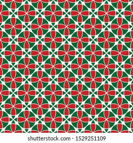 Seamless Christmas wrapping paper pattern