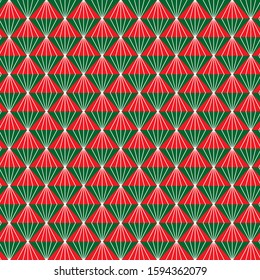 Seamless Christmas wrapping paper pattern background