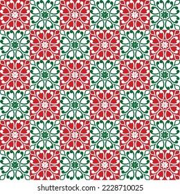 Seamless Christmas wrapping paper pattern