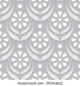 Seamless Circle , Elipse Pattern. Vector Soft Background. Regular Lime Texture