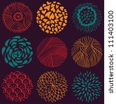 Seamless circle pattern