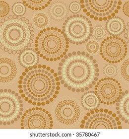 Seamless circle pattern