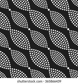 Seamless circle pattern. Lace. Petals and Leaves pattern. Abstract Black and white Background. Ethnic background. Geometric pattern. Vector Regular Texture. Can be used for textile or paper.