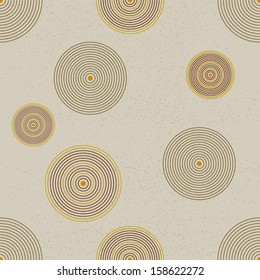 Seamless circle pattern. Modern stylish texture. Repeating spiral abstract background for wallpaper.