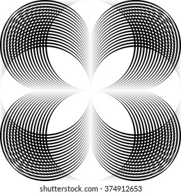 Seamless Circle Pattern. Vector Regular Texture