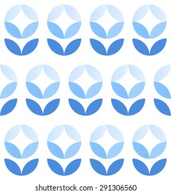 Seamless Circle and rhombus Pattern. Abstract Geometric background. Floral background. Grid background. Abstract colorful background. Petals pattern. Winter colors. Vector regular Texture. 