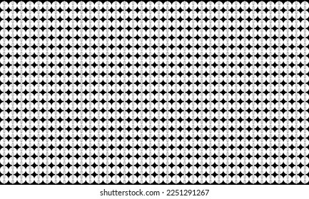 Seamless Circle Shape Motifs Pattern for Ornate, Background or for Decoration. Vector Illustration