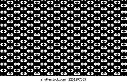 Seamless Circle Shape Motifs Pattern for Ornate, Background or for Decoration. Vector Illustration