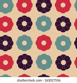 seamless circles background texture. You can use it in textile design, greeting cards, graphic design 