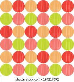 seamless circles dots pattern