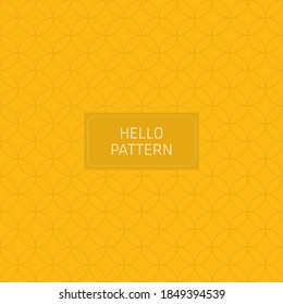 Seamless Circles vector background EPS vector pattern