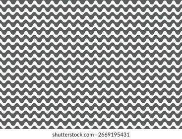 A seamless circular wave pattern with repeating arcs and rhythmic curves forming a fluid modern design, suitable for digital art, packaging, textiles, and abstract graphic projects