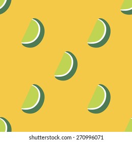 Seamless citrus background. 