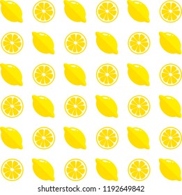 seamless citrus pattern for every background