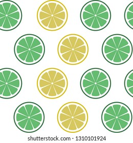 Seamless citrus pattern. vector illustration. Template for package, wallpaper, cover, textile, print design.