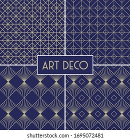 Seamless Classic Art Deco Patterns 
