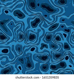 Nahtloses klassisches topographisches Muster