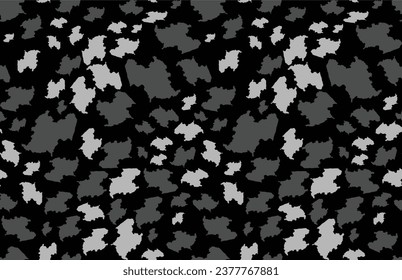 Abstract seamless camouflage pattern for printing clothes, fabrics