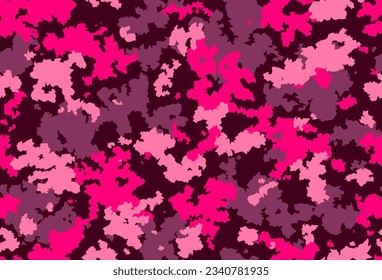 Nahtlose klassische Tarnung. Tapete mit Berry-Farbfleck. Blend vid Design für Stoff oder Papier. Vektorhintergrund