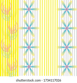 Seamless classic geometrical pattern in trendy colours can be used as exemplary and quintessential pattern
