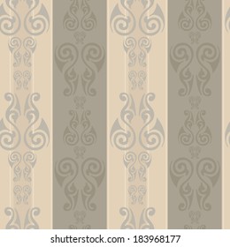 Seamless classic ornament. Empire vector illustration. Pattern ornament.