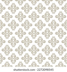 Seamless classic pattern vector for card, illustration, background