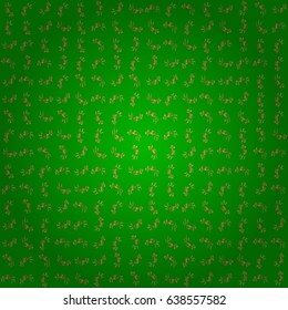 Seamless classic vector golden pattern. Traditional orient ornament on a green background.