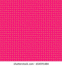 Seamless classic vector golden pattern. Traditional orient ornament on a magenta background.