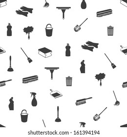 seamless cleaning icons