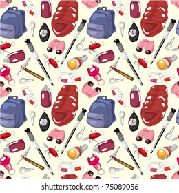 seamless climbing tool pattern