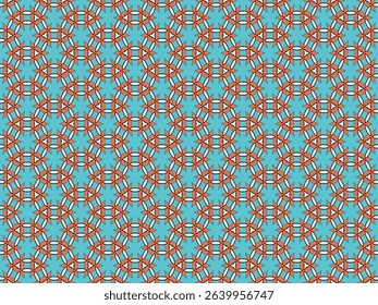 Seamless Cloth Background Symmetric Decoration Perspective Shape Luxury Art Wallpaper Texture Template Endless Fashion Interior Design Textile Geometric Visual Graphic Fabric Tile Digital Pattern.