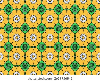Seamless Cloth Background Symmetric Decoration Perspective Shape Luxury Art Wallpaper Texture Template Endless Fashion Interior Design Textile Geometric Visual Graphic Fabric Tile Digital Pattern.