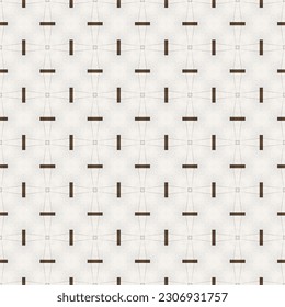 Seamless Cloth Swatch Frame Print Trendy Style Repeat Modern Decoration Regular Design Graphic Geometric Backdrop Structure Textile Fabric Texture Wallpaper Background Shape Tile Art Retro Pattern.