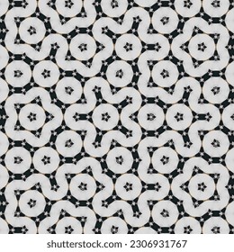 Seamless Cloth Swatch Frame Print Trendy Style Repeat Modern Decoration Regular Design Graphic Geometric Backdrop Structure Textile Fabric Texture Wallpaper Background Shape Tile Art Retro Pattern.