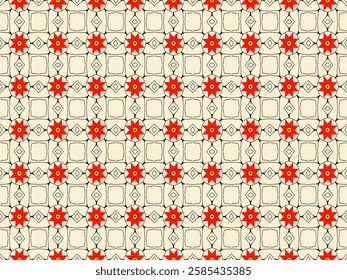 Seamless Cloth Wallpaper Fabric Texture Shape Perspective Visual Template Luxury Decoration Interior Endless Art Background Tile Digital Fashion Geometric Design Graphic Textile Symmetric Pattern.