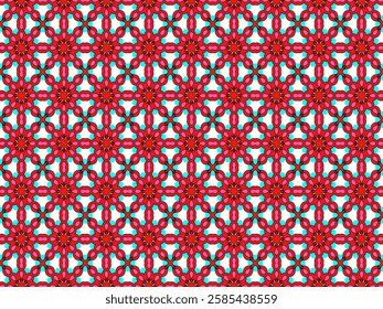 Seamless Cloth Wallpaper Fabric Texture Shape Perspective Visual Template Luxury Decoration Interior Endless Art Background Tile Digital Fashion Geometric Design Graphic Textile Symmetric Pattern.