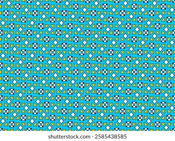 Seamless Cloth Wallpaper Fabric Texture Shape Perspective Visual Template Luxury Decoration Interior Endless Art Background Tile Digital Fashion Geometric Design Graphic Textile Symmetric Pattern.