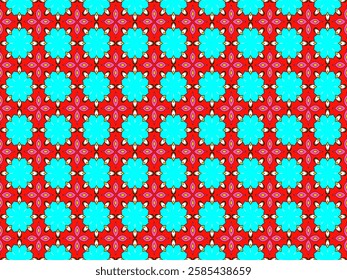 Seamless Cloth Wallpaper Fabric Texture Shape Perspective Visual Template Luxury Decoration Interior Endless Art Background Tile Digital Fashion Geometric Design Graphic Textile Symmetric Pattern.