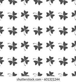 Seamless clover pattern