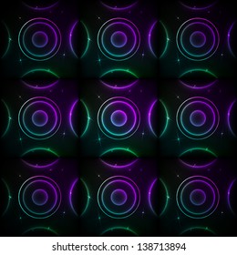 Seamless club pattern. Vector illustration