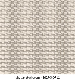 
Seamless coarse fabric pattern. Canvas rustic realistic endless texture. Vector background